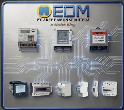 Rangkaian electricity meter EDM